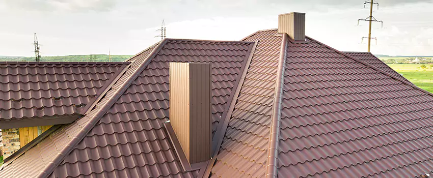 Residential Chimney Flashing Restoration in North Aurora, IL