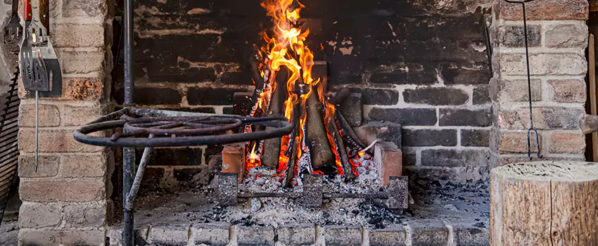 Cracked Electric Fireplace Bricks Repair Services  in North Aurora, IL