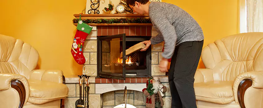 Gas to Wood-Burning Fireplace Conversion Services in North Aurora, Illinois