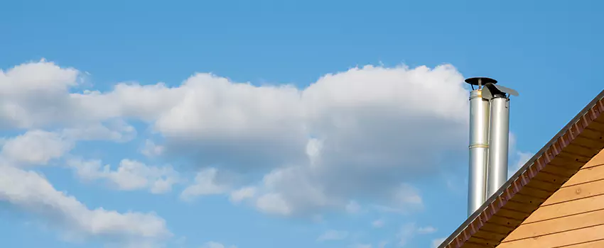 Chimney Metal Flue Installation in North Aurora, Illinois