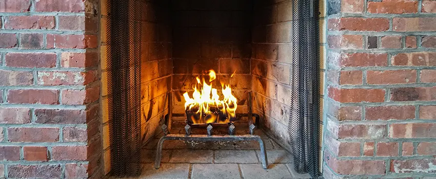 Repairing Damaged Fireplace Tiles in North Aurora, Illinois