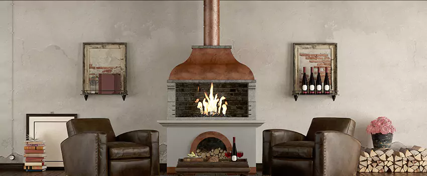 Thelin Hearth Products Providence Pellet Insert Fireplace Installation in North Aurora, IL