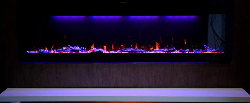 Dynamic Flame Color Fireplace Installation in North Aurora, IL