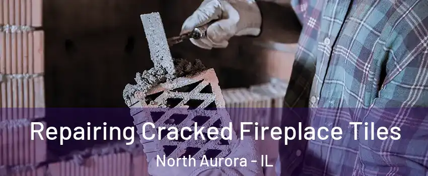 Repairing Cracked Fireplace Tiles North Aurora - IL